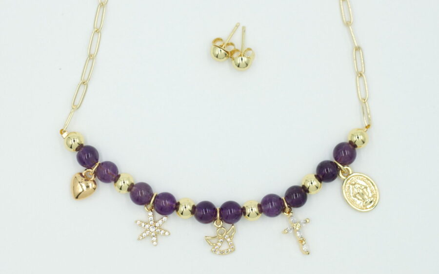 Collar + Aretes Madres