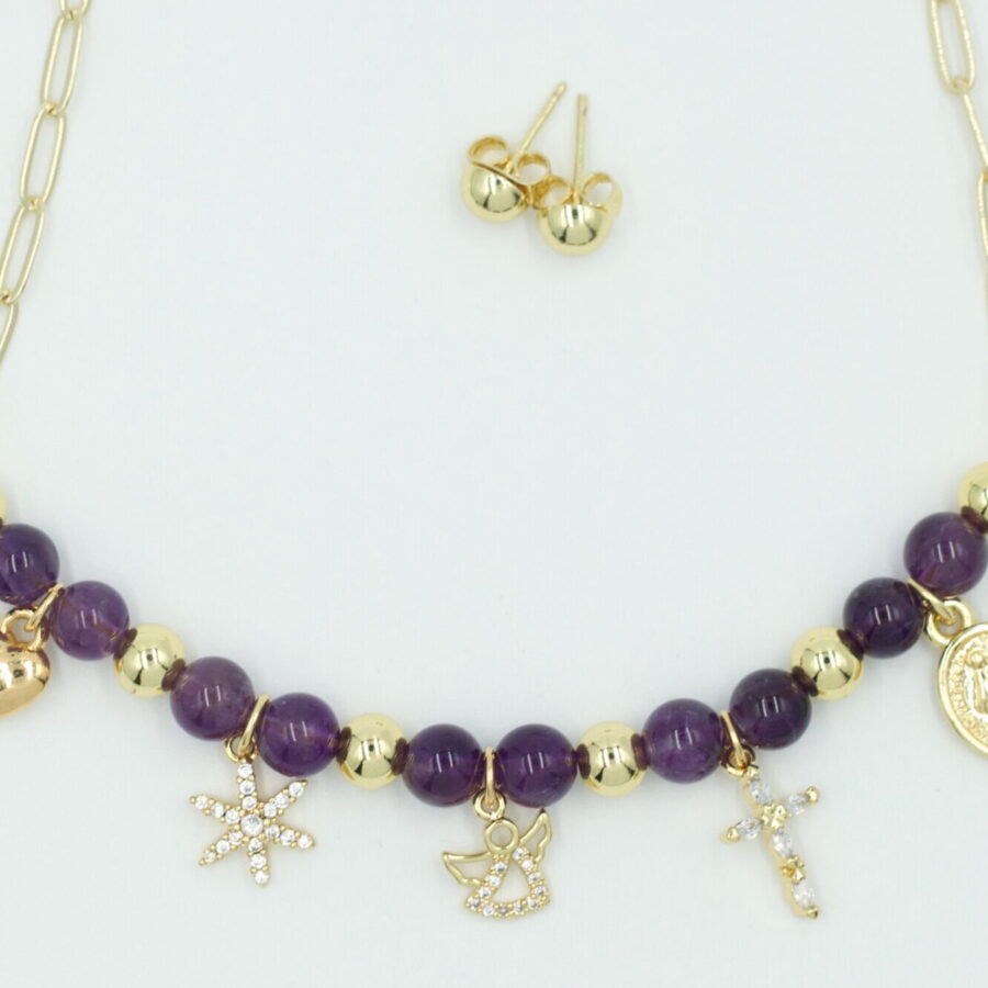 Collar + Aretes Madres