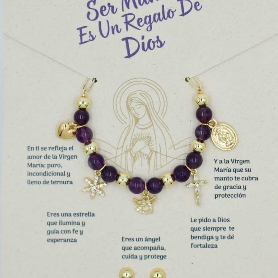 Collar + Aretes Madres