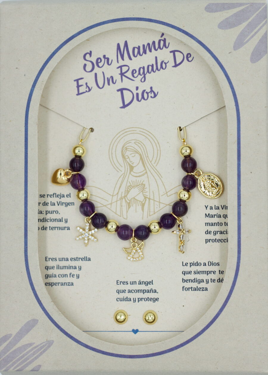 Collar + Aretes Madres