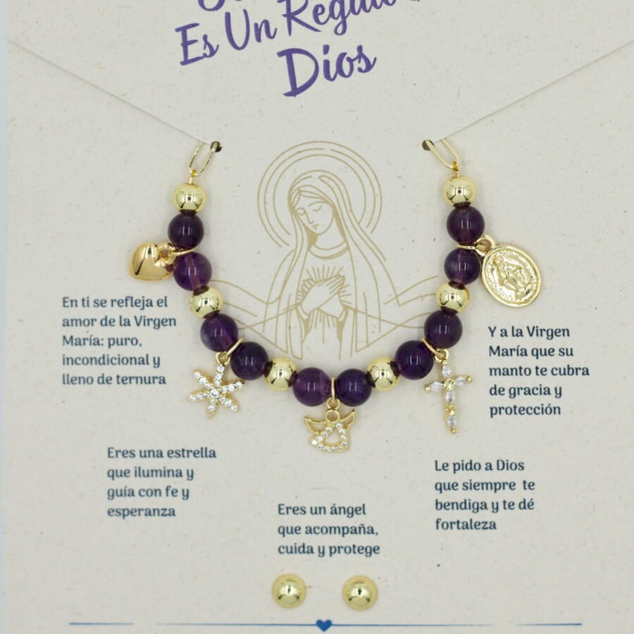 Collar + Aretes Madres