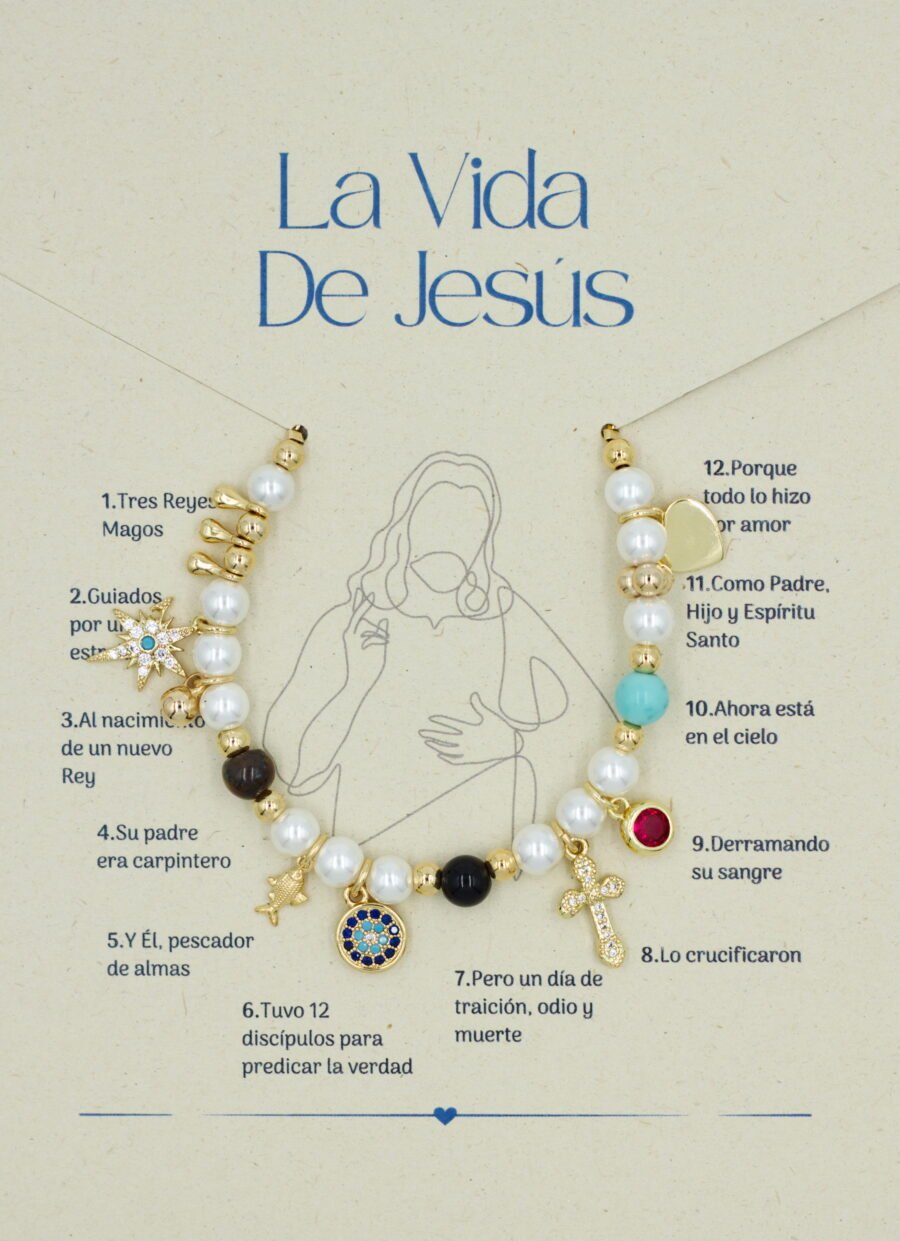 Pulsera La Vida De Jesús