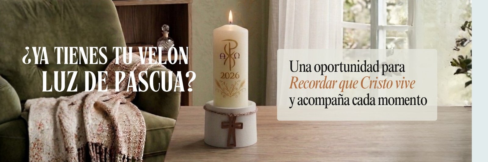 Velón Luz De Pascua