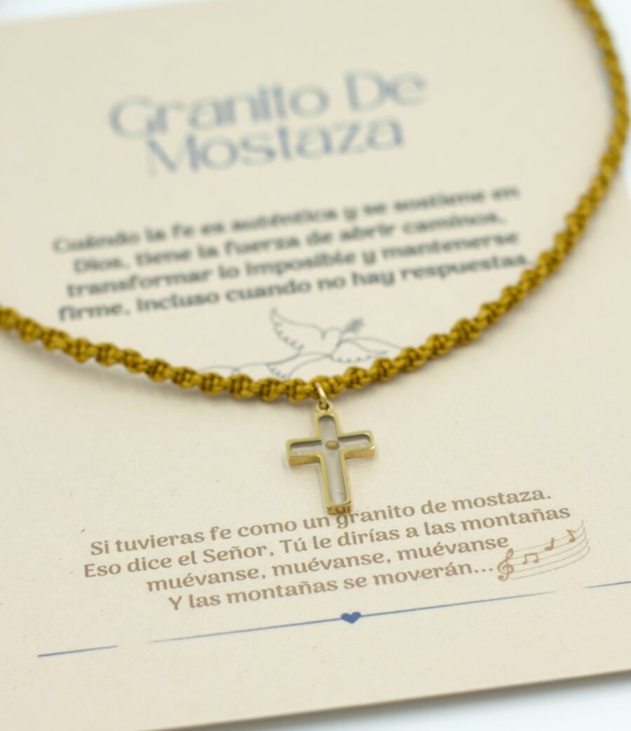 Granito De Mostaza 1 Collar Granito De Mostaza