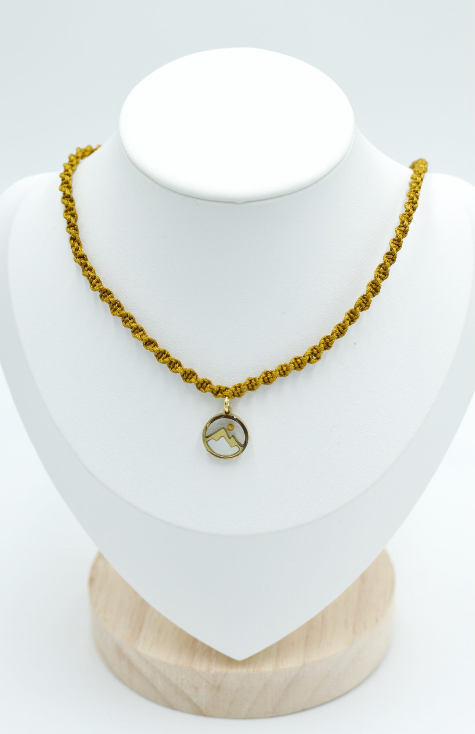 Collar Granito De Mostaza - Imagen 4