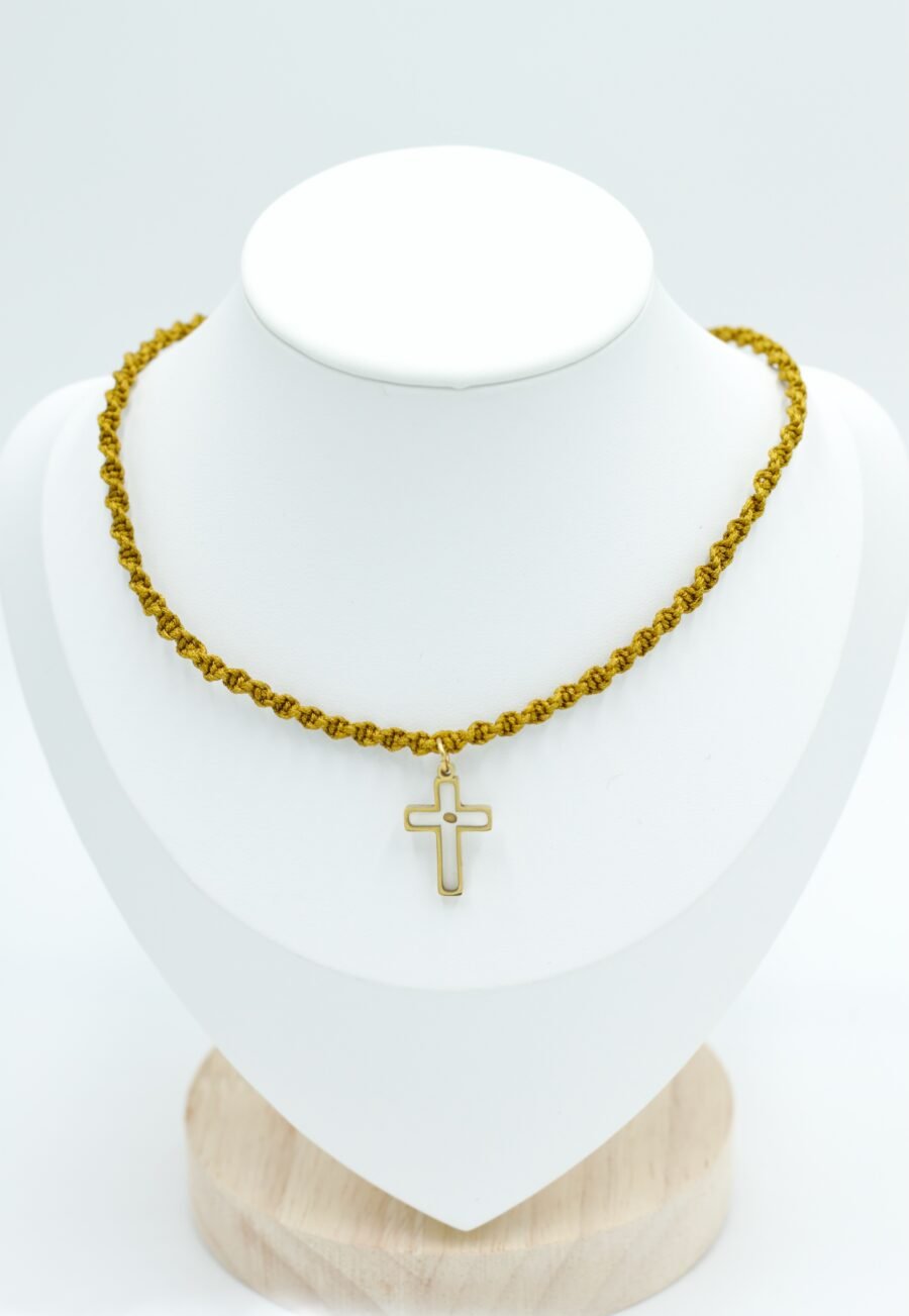 Granito De Mostaza 8 Collar Granito De Mostaza