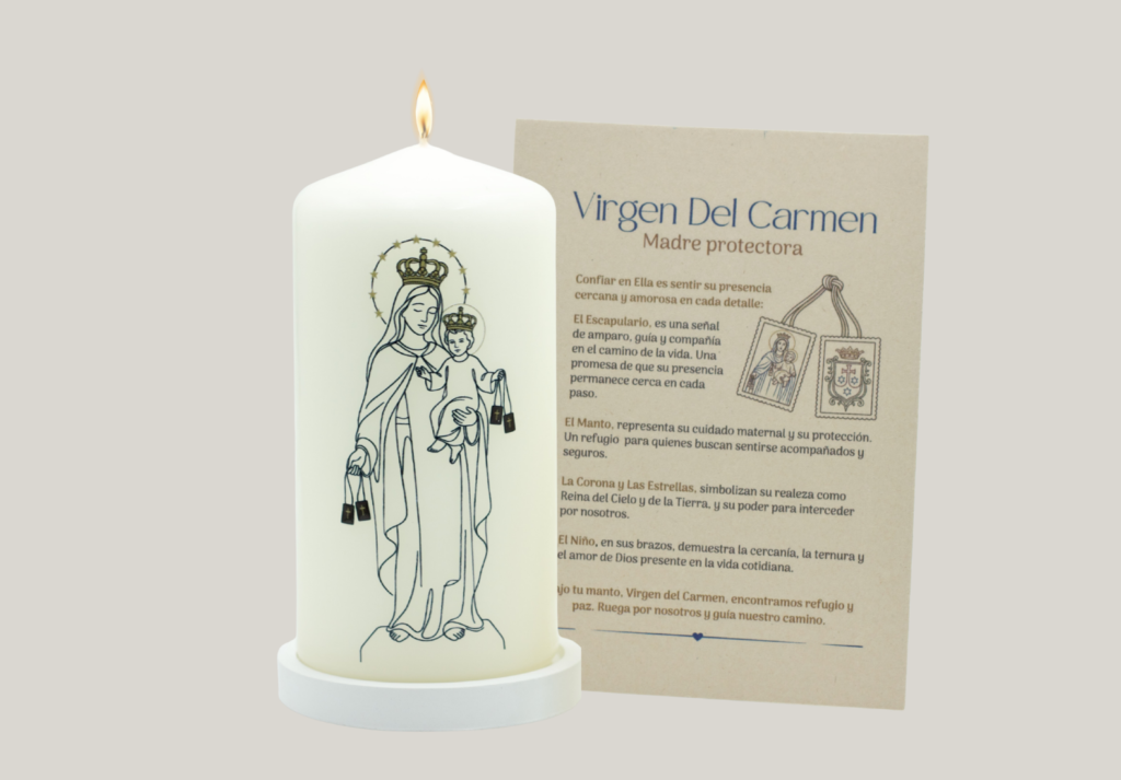 Velón Virgen Del Carmen