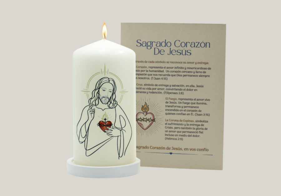 Velón Sagrado Corazón De Jesús