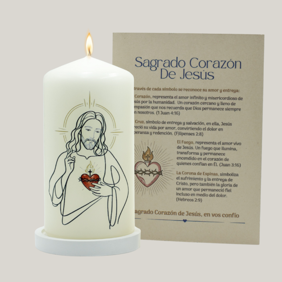 Velón Sagrado Corazón De Jesús