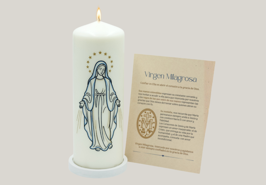 Velón Virgen Milagrosa