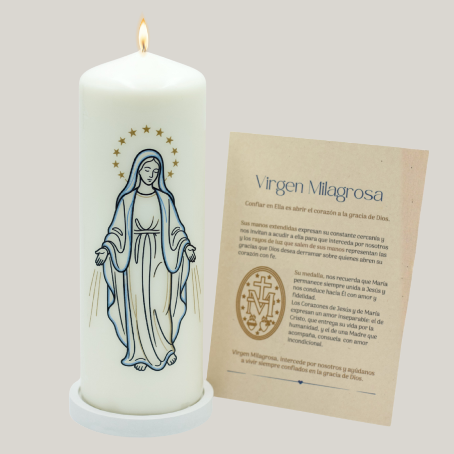 Velón Virgen Milagrosa